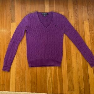 Women’s size Med Ralph Lauren Sport V Neck sweater